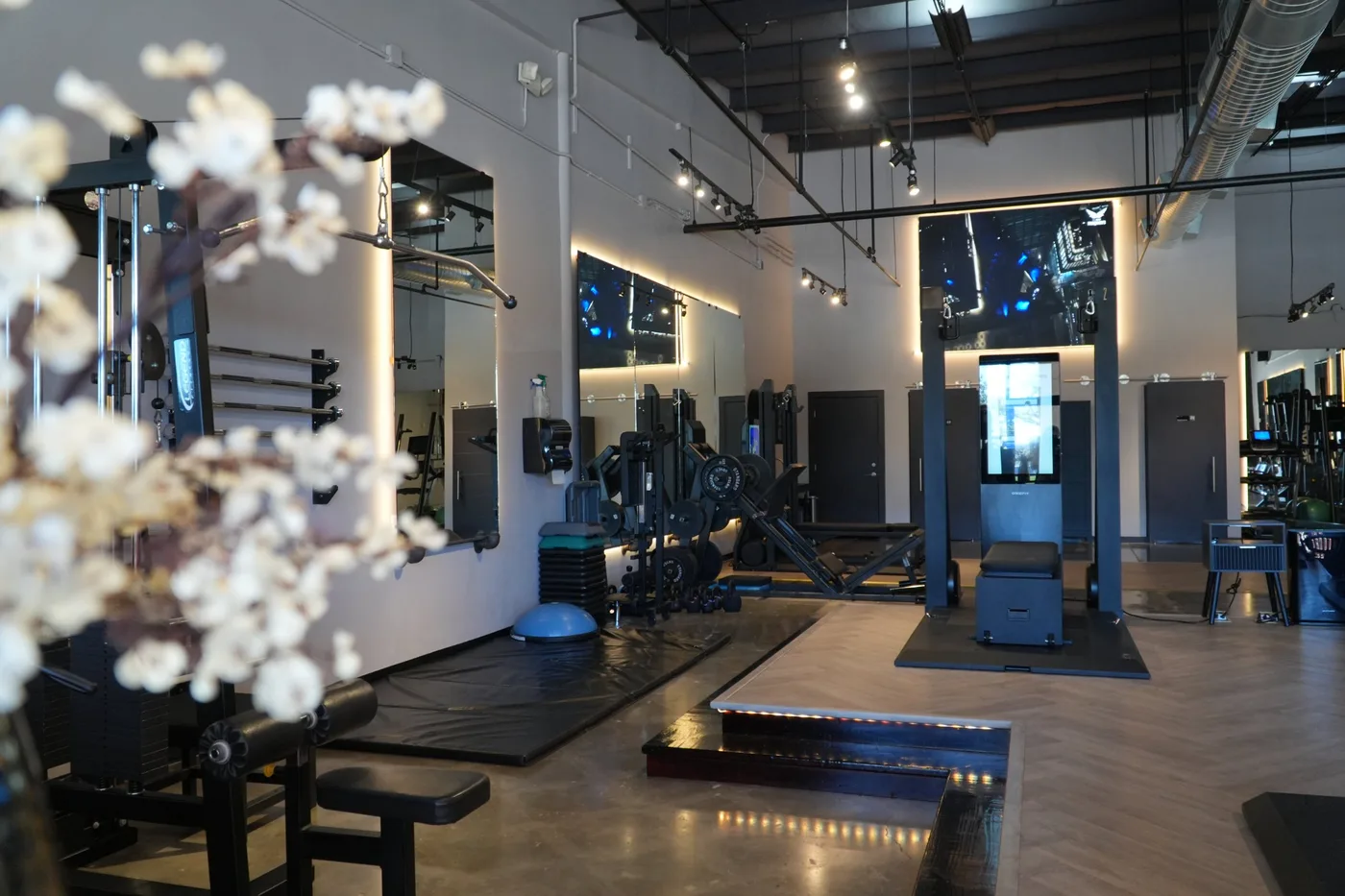 Inside the ZERO Training Center private studio in Pearland